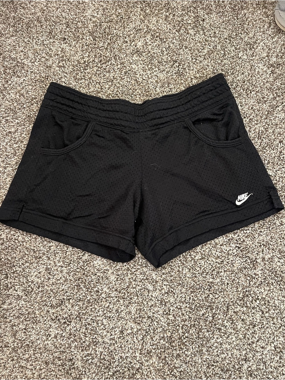 Nike Women’s Black Mesh Shorts